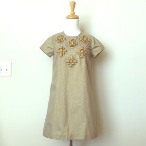 Karta Gold Embellished Dress